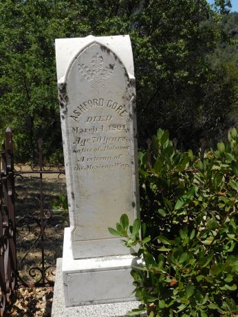 [Picture of Ashford Core grave]